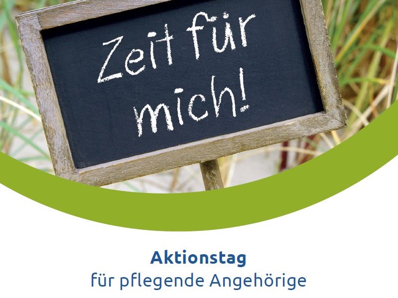 Screenshot des Flyers - Aktionstag "Zeit für mich!"