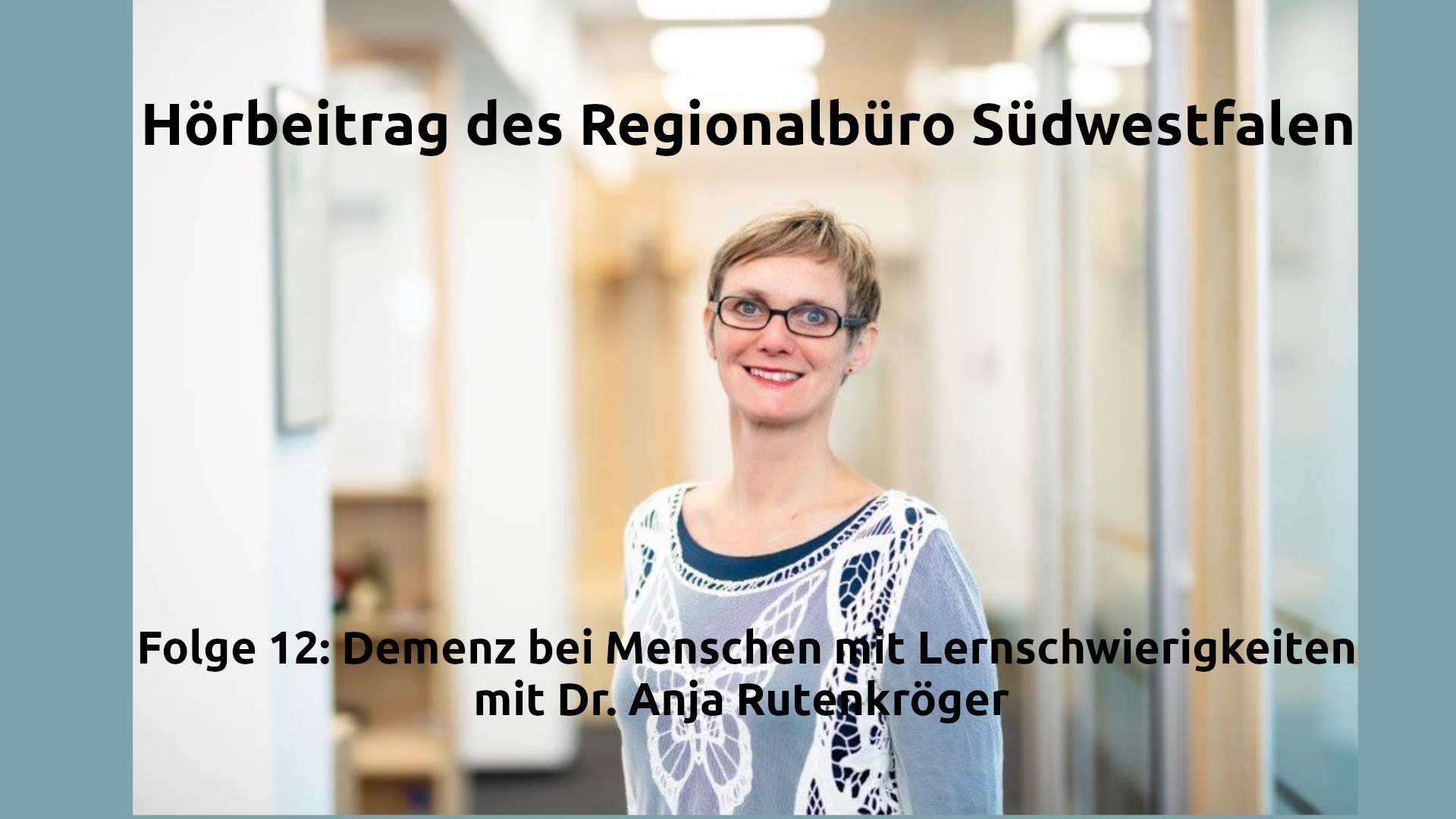 Portraitfoto von Gästin Dr. Anja Rutenkröger