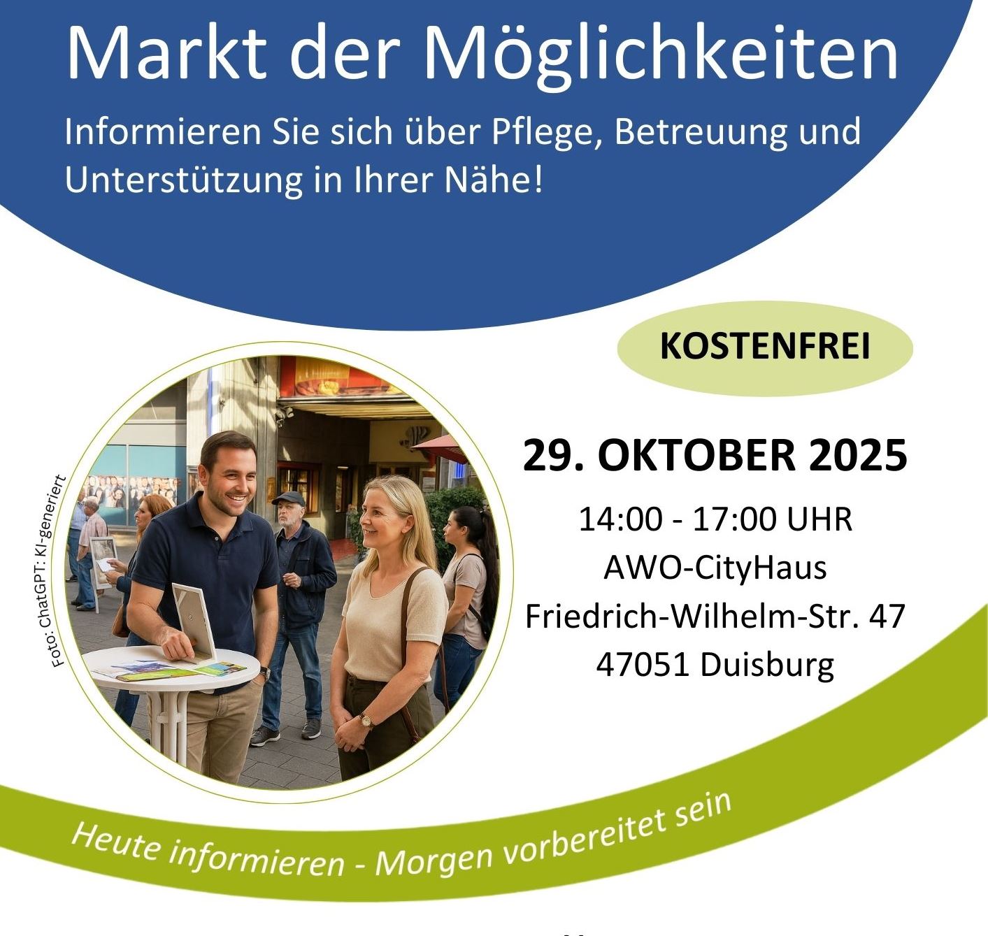 Duisburg: "Markt der Möglichkeiten"