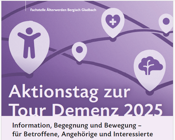 Aktionstag zur Tour Demenz in Bergisch Gladbach