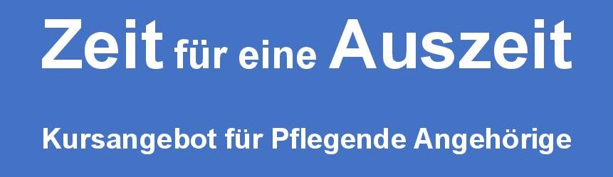 Zeit für eine Auszeit - Kreativer Tanz für Pflegende Angehörige
