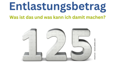 125 Euro Entlastungsbetrag