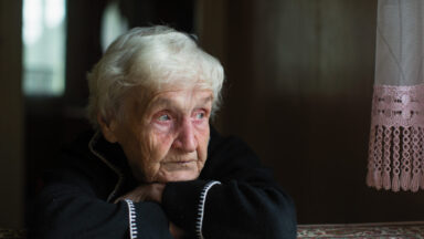 Porträt älterer Frau