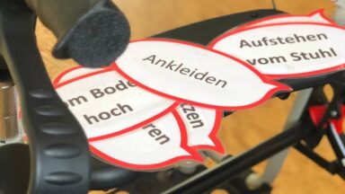 Symbolbild eines Rollators