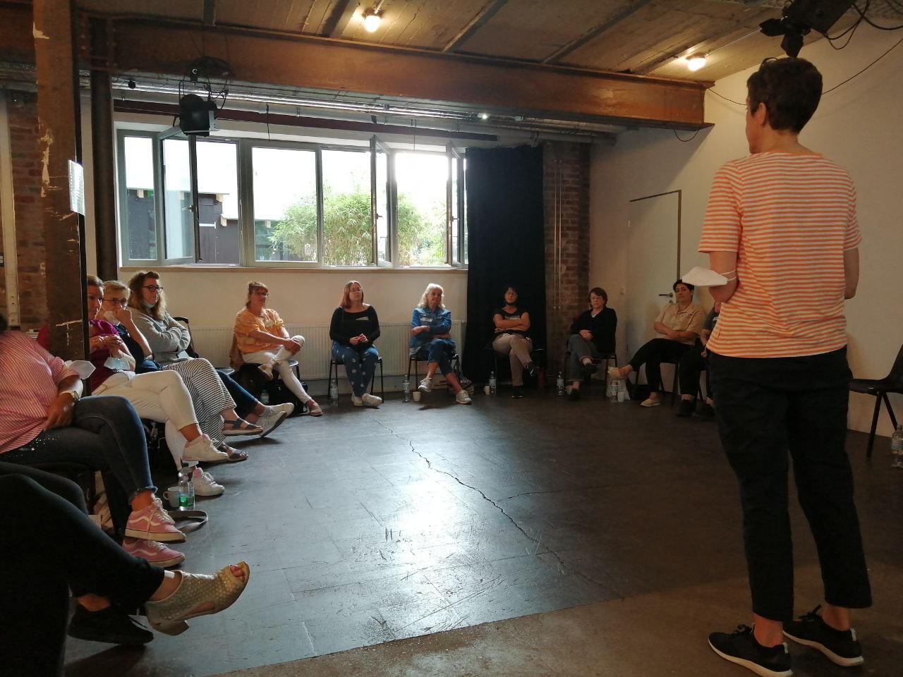 Blick ins Plenum beim Impuls "Gedächtnistraining"